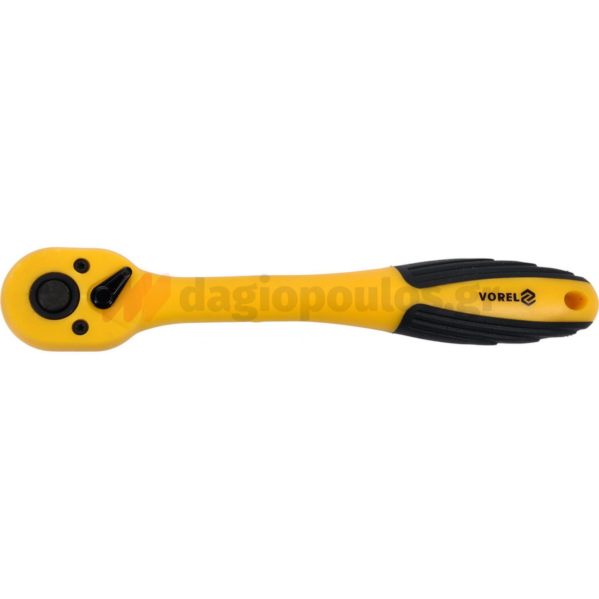 Vorel 53576 Μανέλα Με Καστάνια CrV 72 Δοντιών 3/8" 200mm