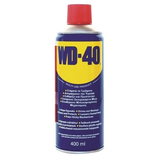WD40 MultiUse Spray Λιπαντικό Αντισκουριακό Πολλαπλών Χρήσεων 400ml