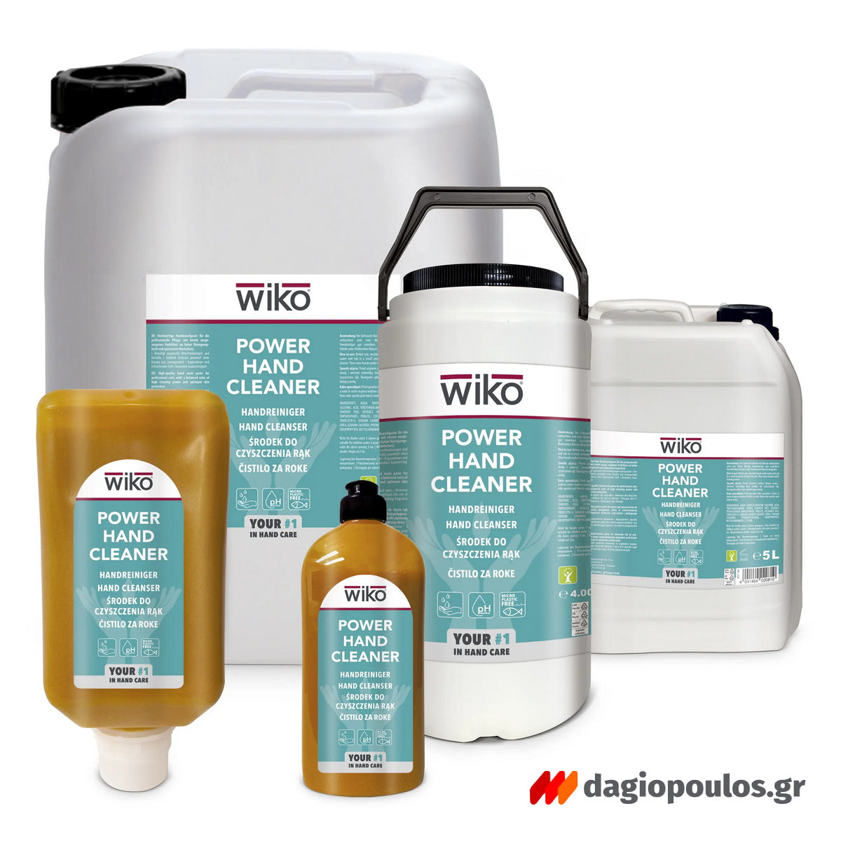 Wiko Power Hand Cleaner Κρέμα Καθαρισμού Για Μηχανικούς & Βαφείς