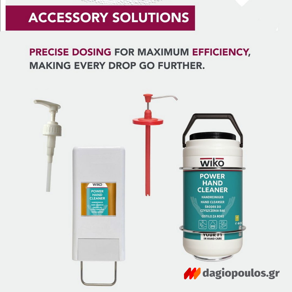 Wiko Power Hand Cleaner Κρέμα Καθαρισμού Για Μηχανικούς & Βαφείς