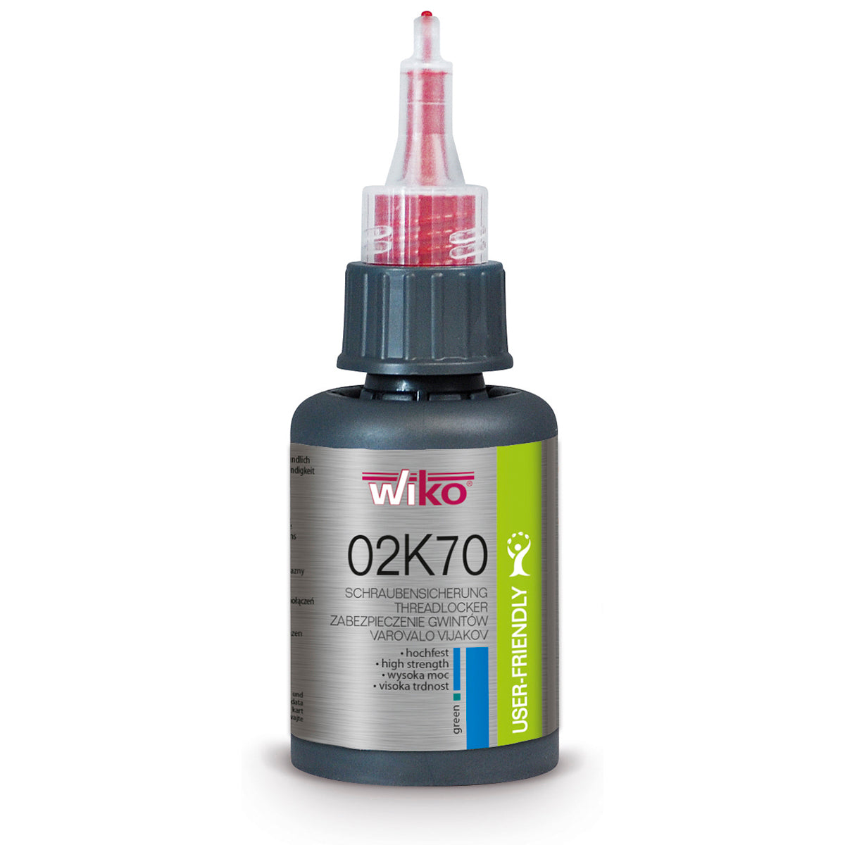 Wiko 02K70UF Σφραγιστικό Σπειρωμάτων Ισχυρής Σφράγισης (ΠΡΑΣΙΝΟ)