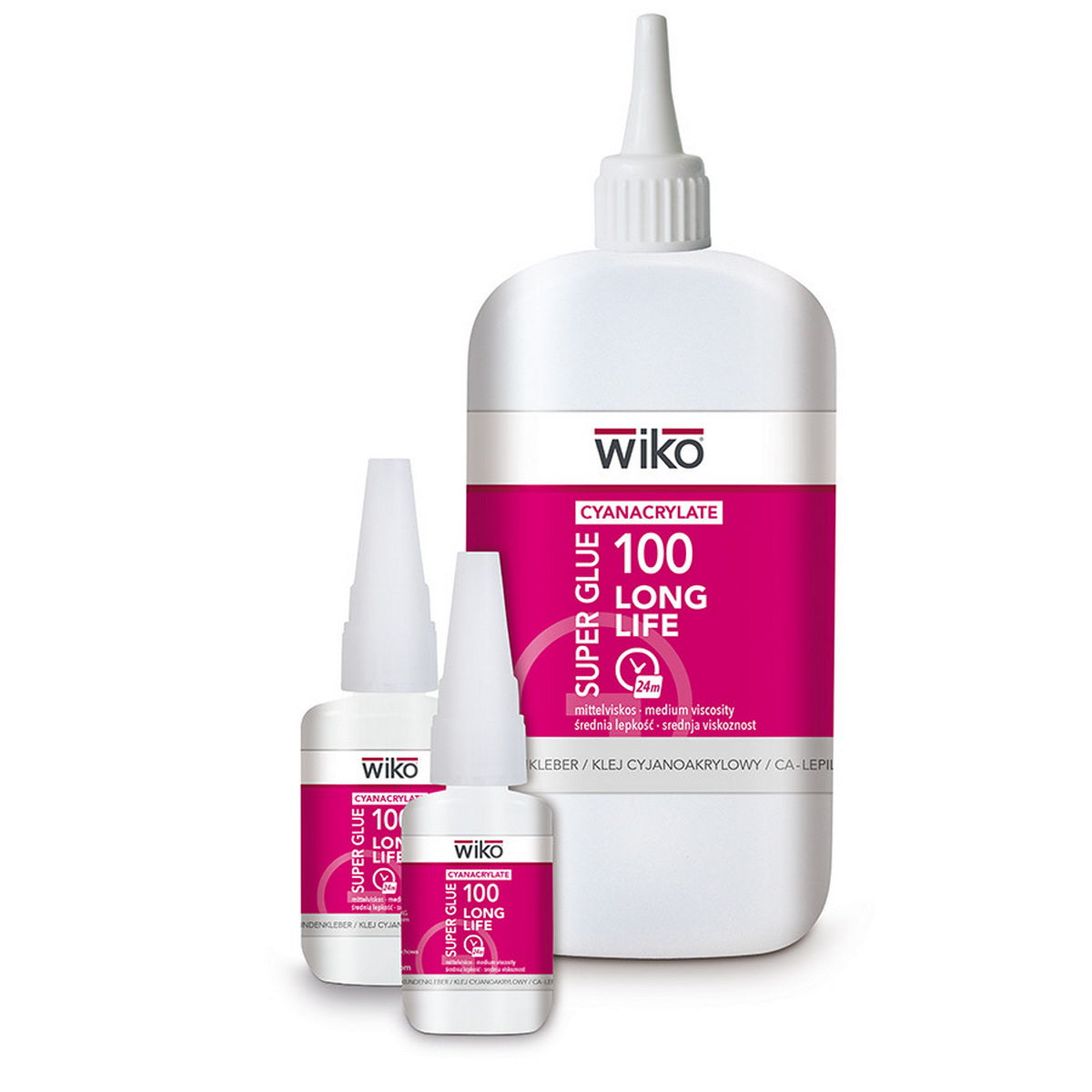 Wiko SG100LL Super Glue 100LL Επαγγελματική Κυανοακρυλική Κόλλα Στιγμής Μεσαίας Ρευστότητας (GEL)