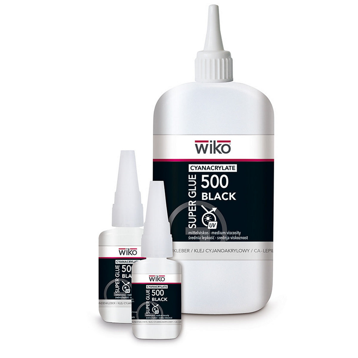 Wiko SGB500.F Super Glue 500 Κόλλα Για Τσιμούχες & Λάστιχα Μαύρη