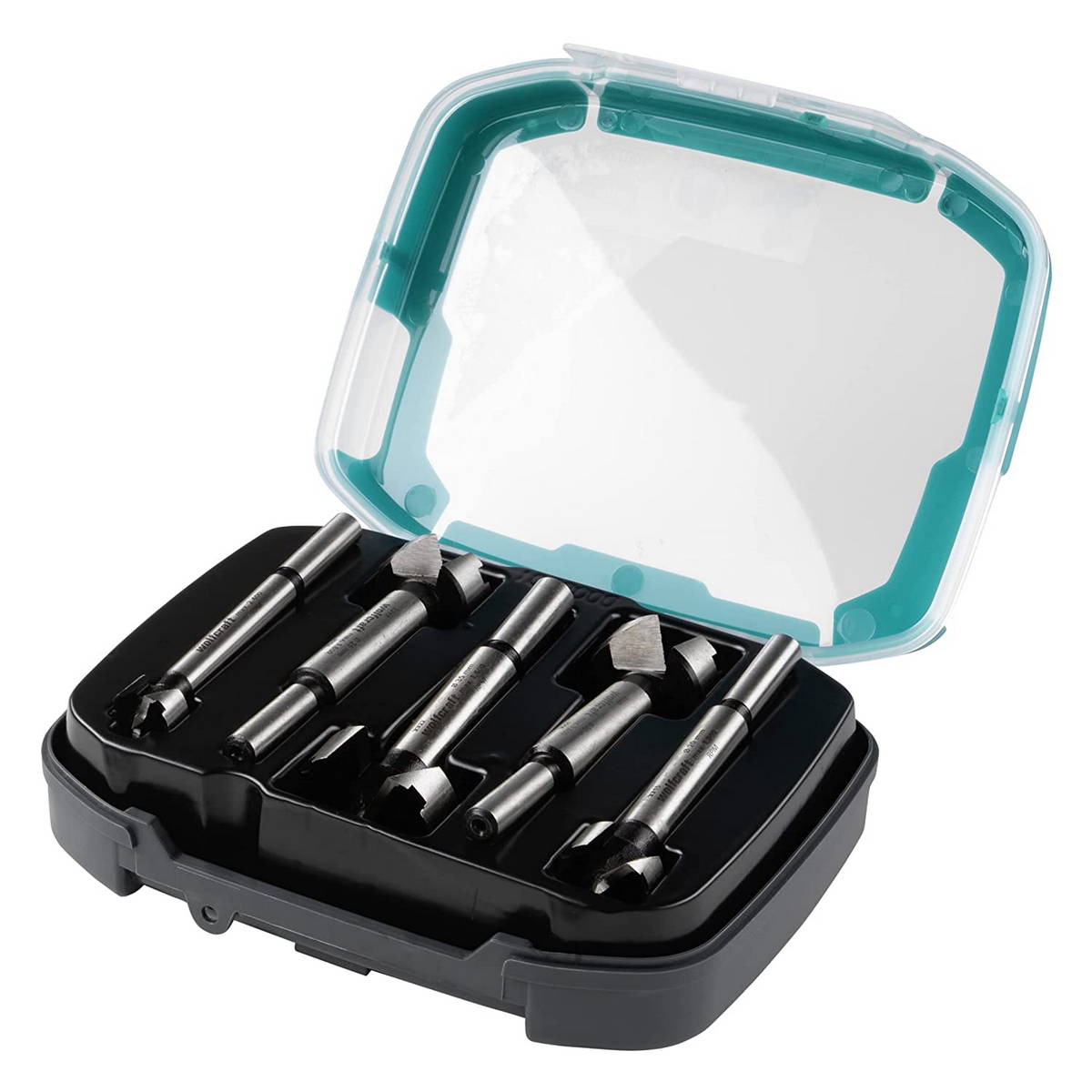 Wolfcraft 1002.000 Τρυπάνι Αυτόματου Μεντεσέ Με Βίντι Σετ 5 Τεμ