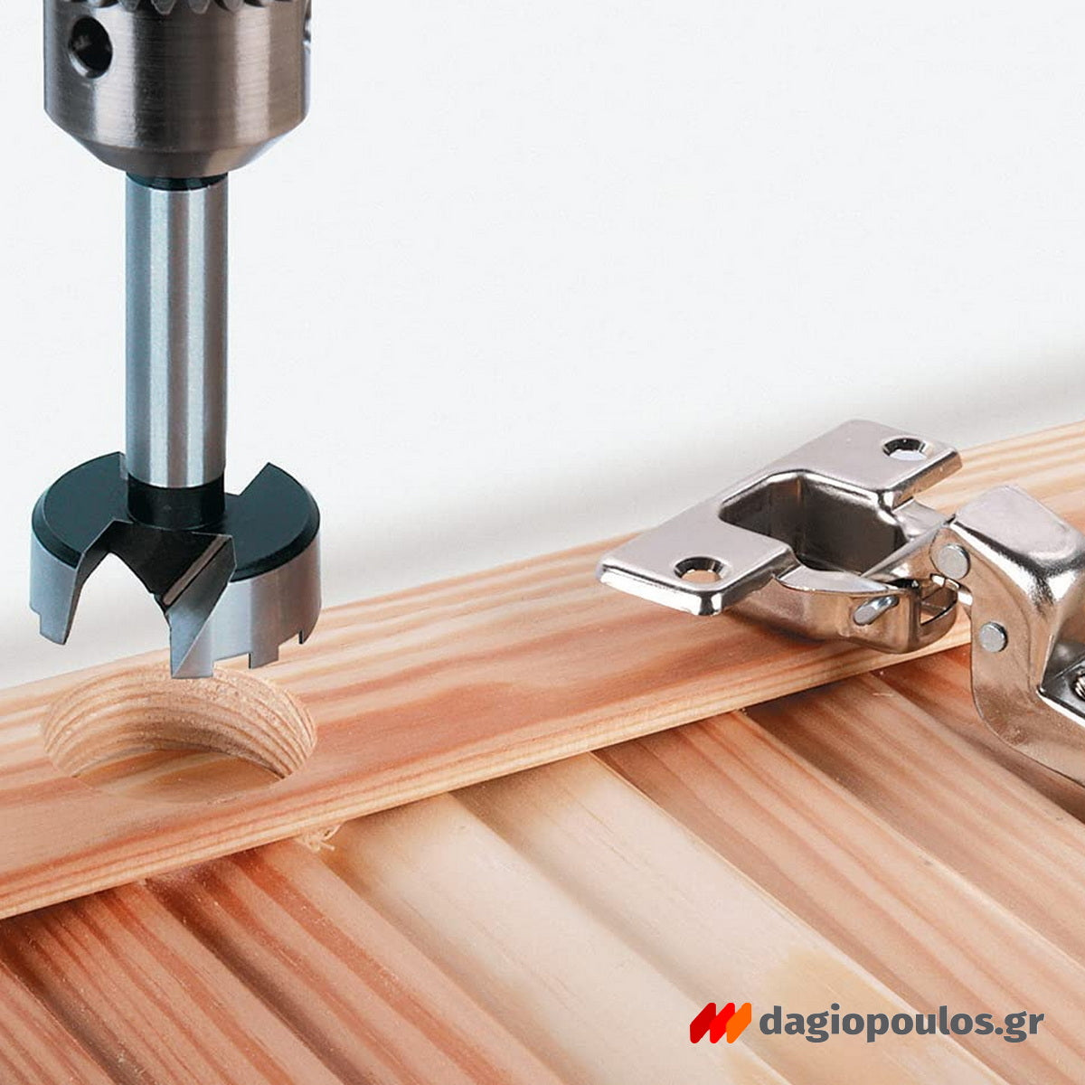 Wolfcraft 1002.000 Τρυπάνι Αυτόματου Μεντεσέ Με Βίντι Σετ 5 Τεμ