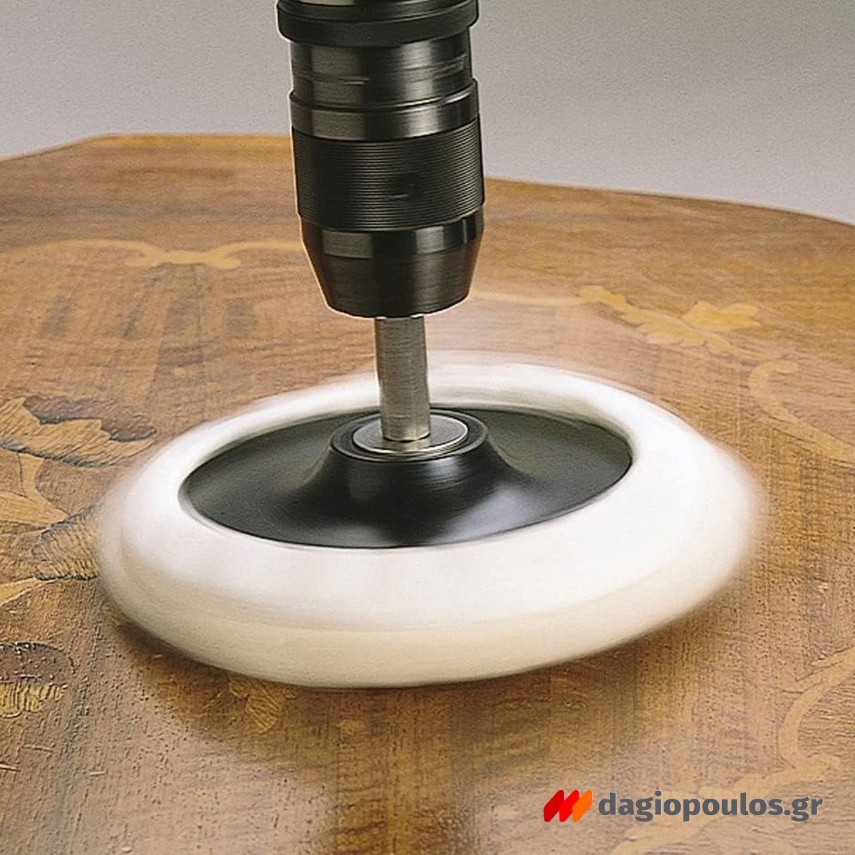 Wolfcraft 2025.000 Γούνα Γυαλίσματος με Κορδόνι Σύσφιξης 125mm