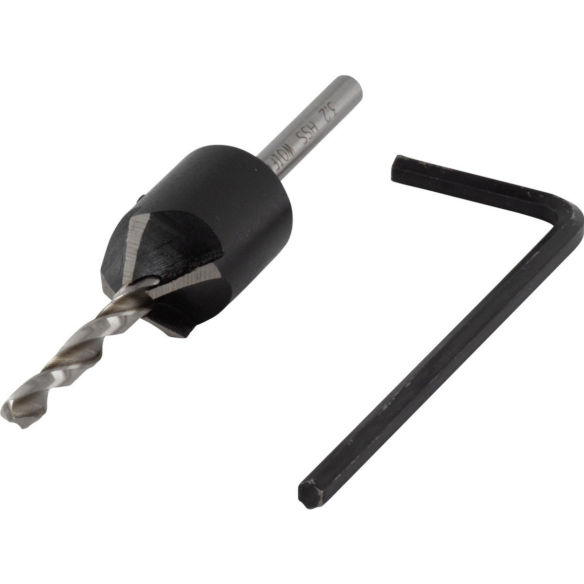 Wolfcraft 2498000 Τρυπάνι Με Φρέζα & Stop Ρυθμιζόμενο 3.2-12mm