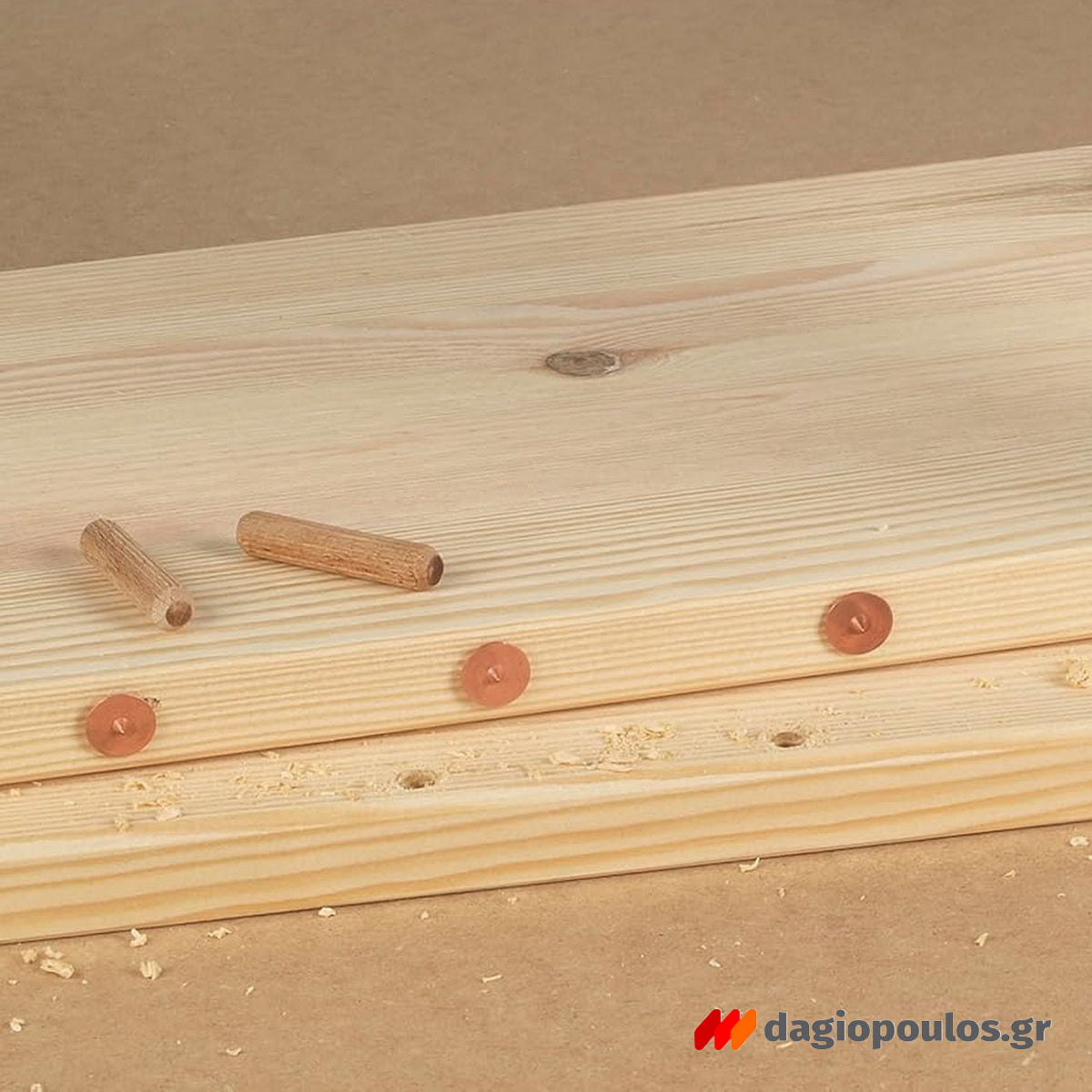 Wolfcraft 2913000 Τάπες Μαρκαρίσματος Ø10mm Σετ 4 Τεμ