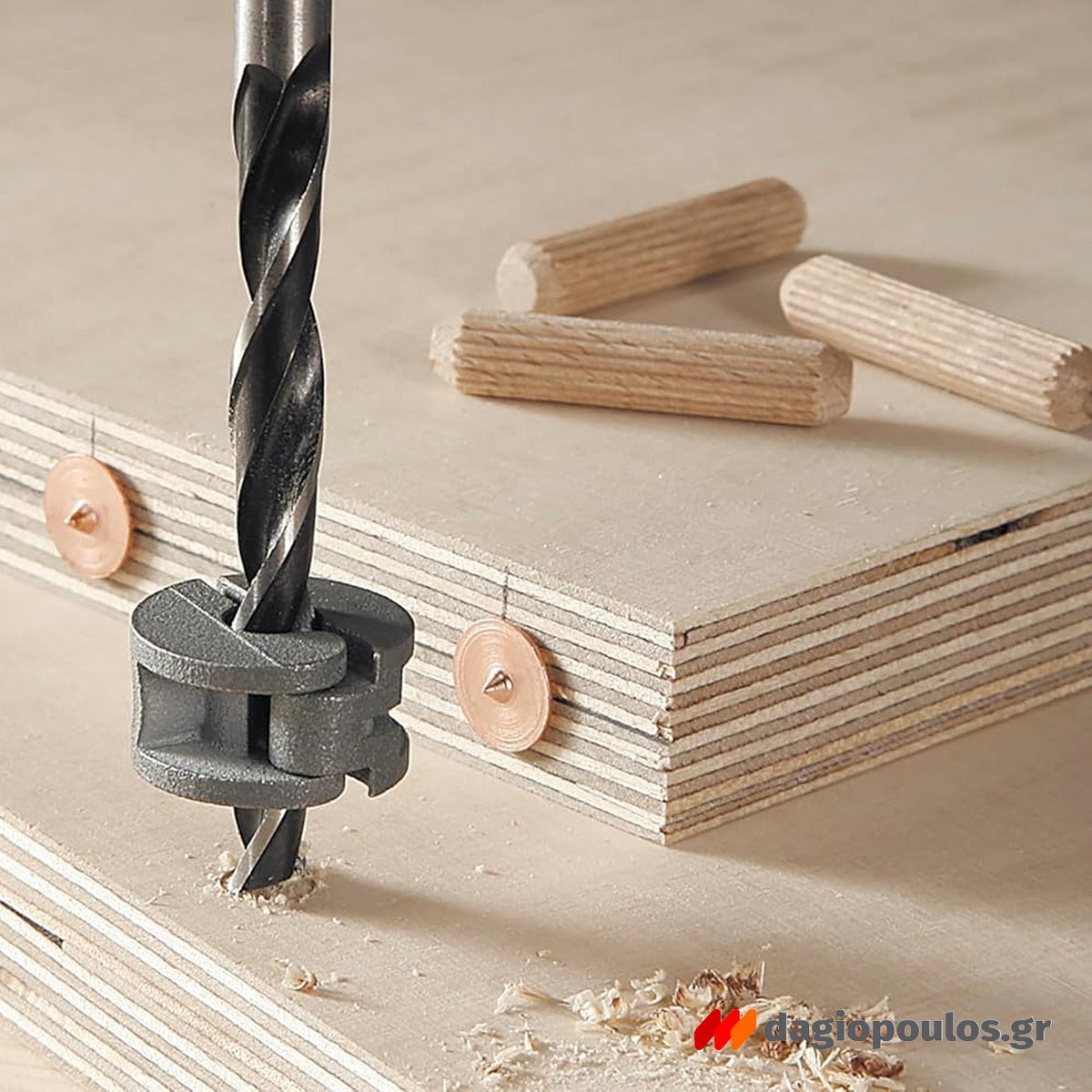 Wolfcraft 2913000 Τάπες Μαρκαρίσματος Ø10mm Σετ 4 Τεμ