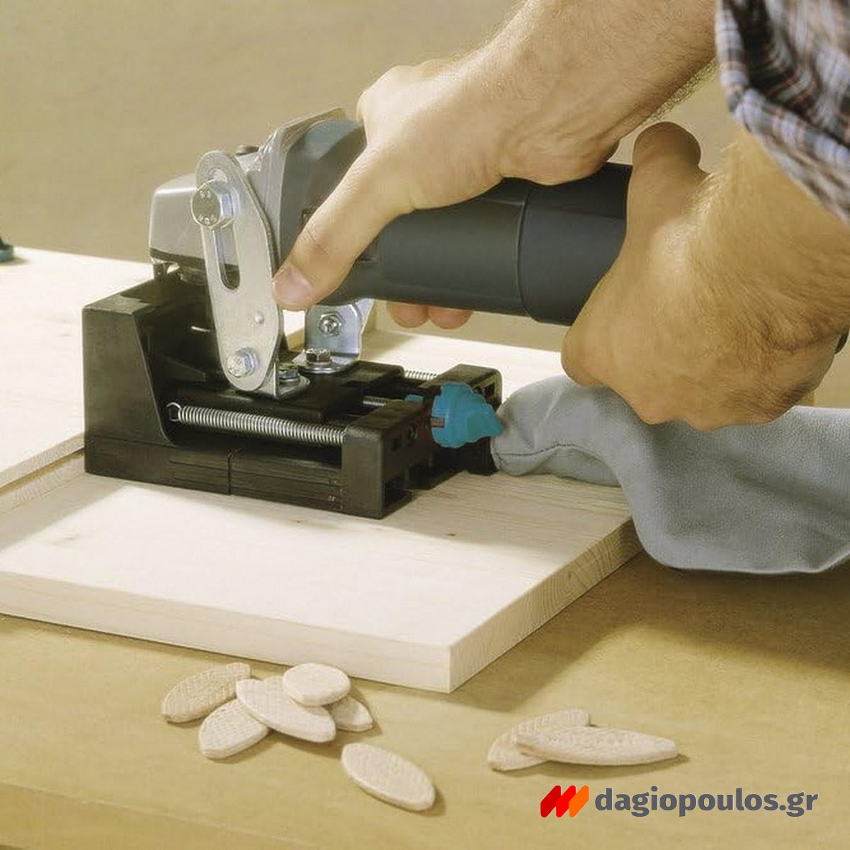 Wolfcraft 2921.000 Καβίλιες Οξιάς Τύπου ''Μπισκότο'' Σετ 50 Τεμ 45x15x4mm