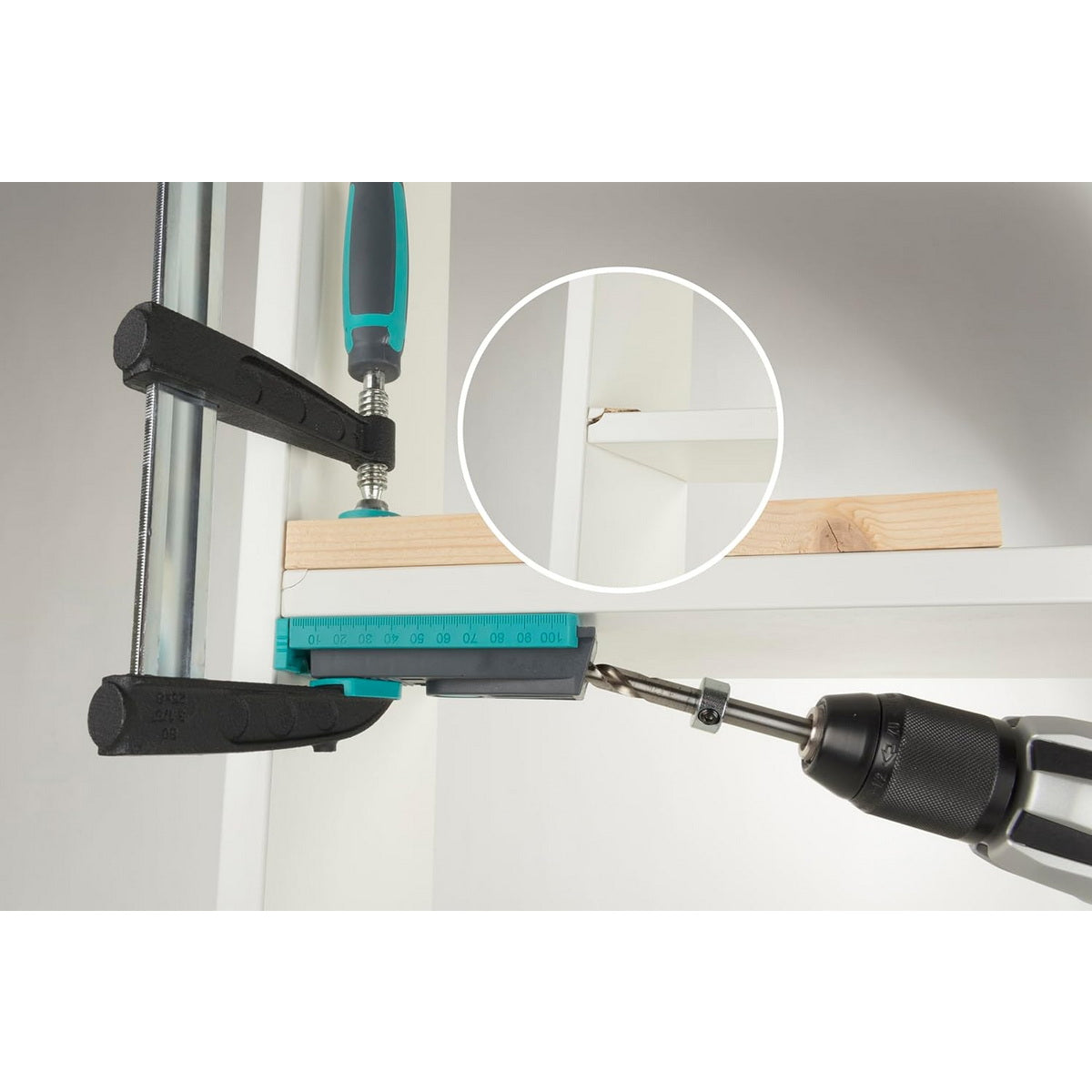 Wolfcraft 2933000 Τρυπάνι HSS 9.5mm με Stop Βάθους