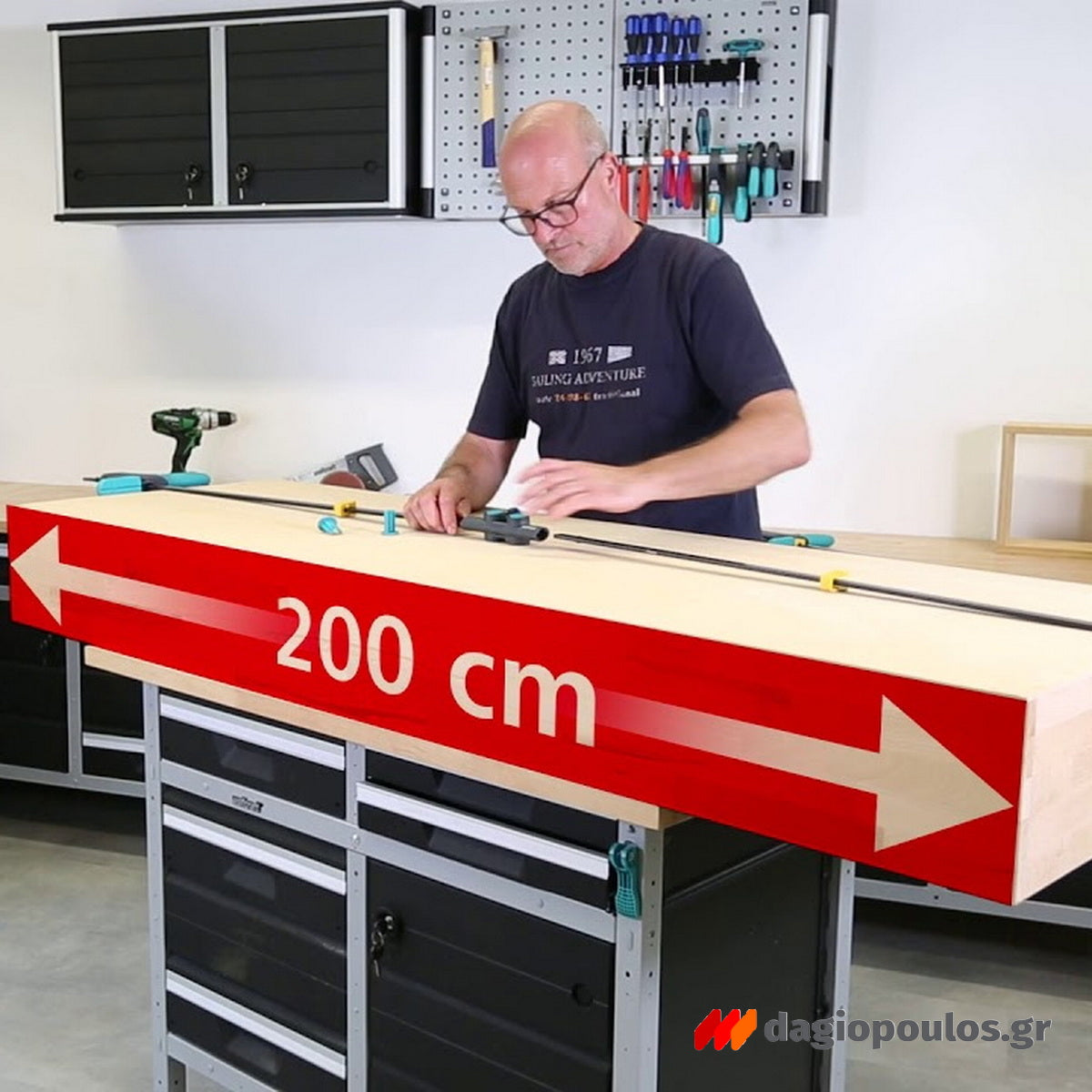 Wolfcraft 3038.000 Σύνδεσμος Ένωσης Σφιγκτήρων Pro Easy OneHand