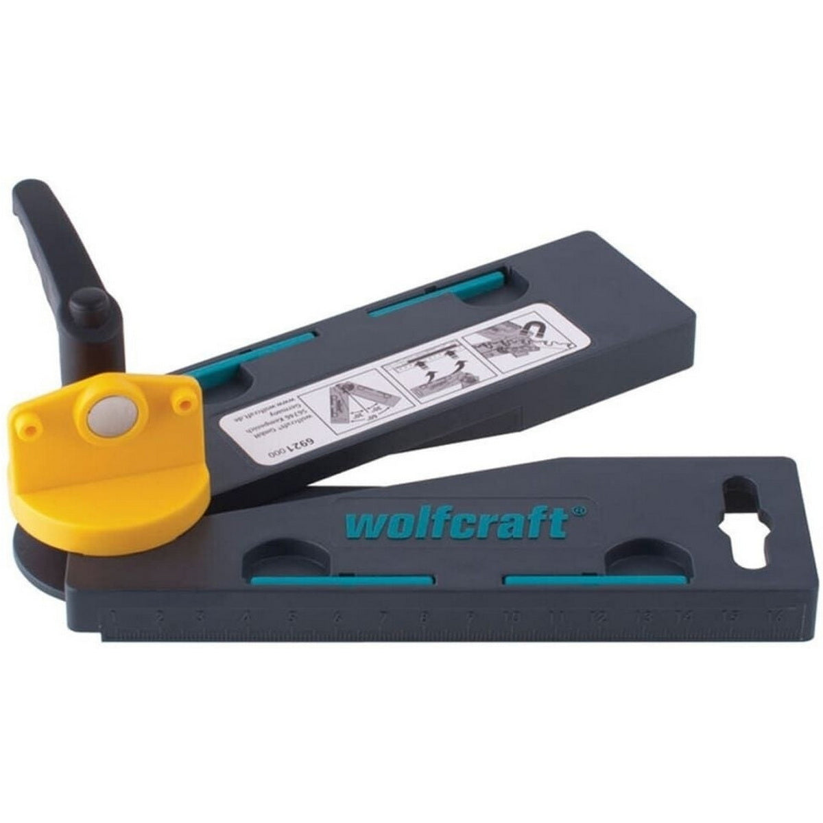 Wolfcraft 6921.000 Μετρητής Γωνίας Λοξοτομής με Μαγνήτη