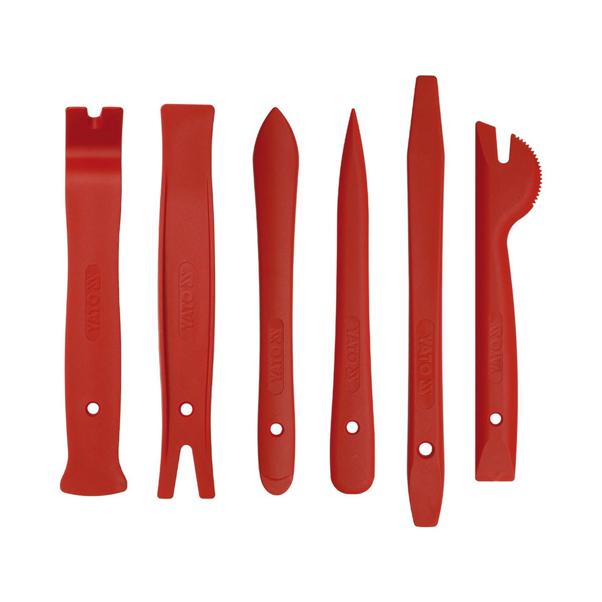 Yato YT-0837 Πλαστικά Εργαλεία Αφαίρεσης Κλιπ & Πλαστικών Βυσμάτων Ταπετσαρίας Αυτοκινήτων Σετ 6 Τεμ