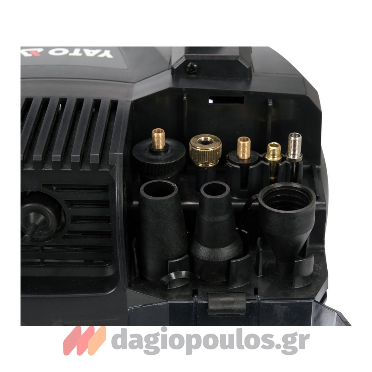 Yato YT-23241 Επαγγελματικός Αεροσυμπιεστής Μπαταρίας 6Ltr 36V (18V*2) Με 2 Μπαταρίες 3.0Ah