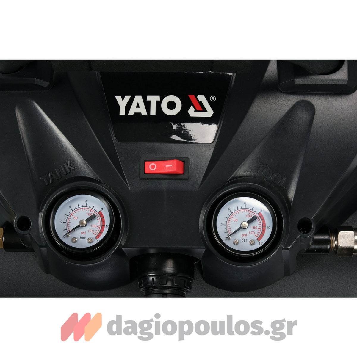 Yato YT-23241 Επαγγελματικός Αεροσυμπιεστής Μπαταρίας 6Ltr 36V (18V*2) Με 2 Μπαταρίες 3.0Ah