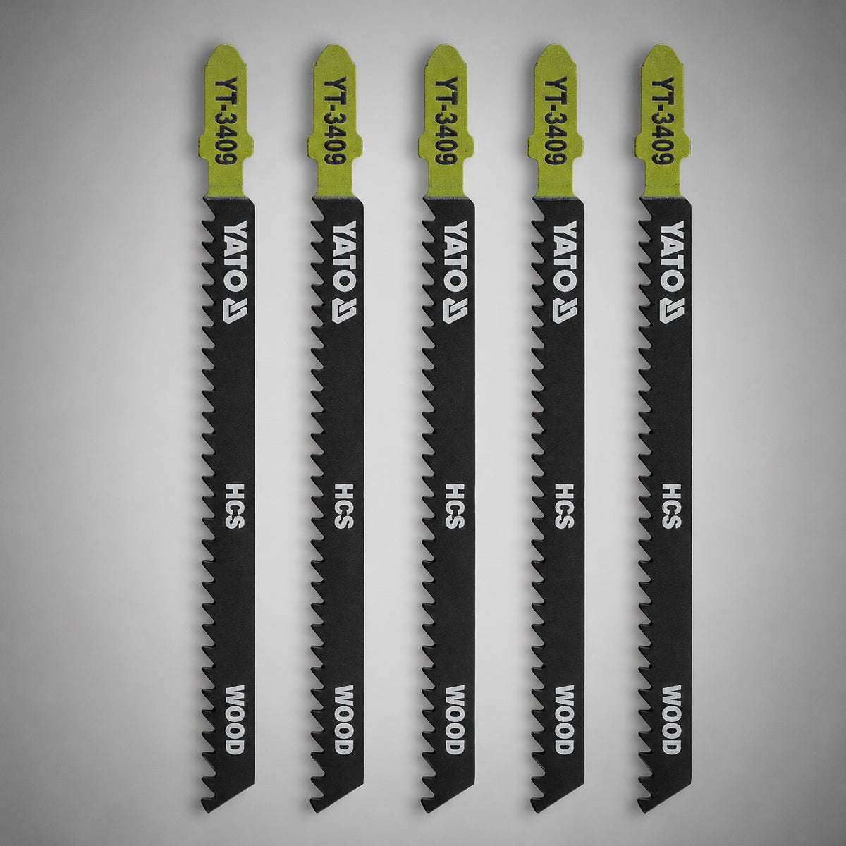 Yato YT-3409 Συλλογή Λάμες Σέγας Για Ξύλο HCS 8TPI 115mm Σετ 5 Τεμ