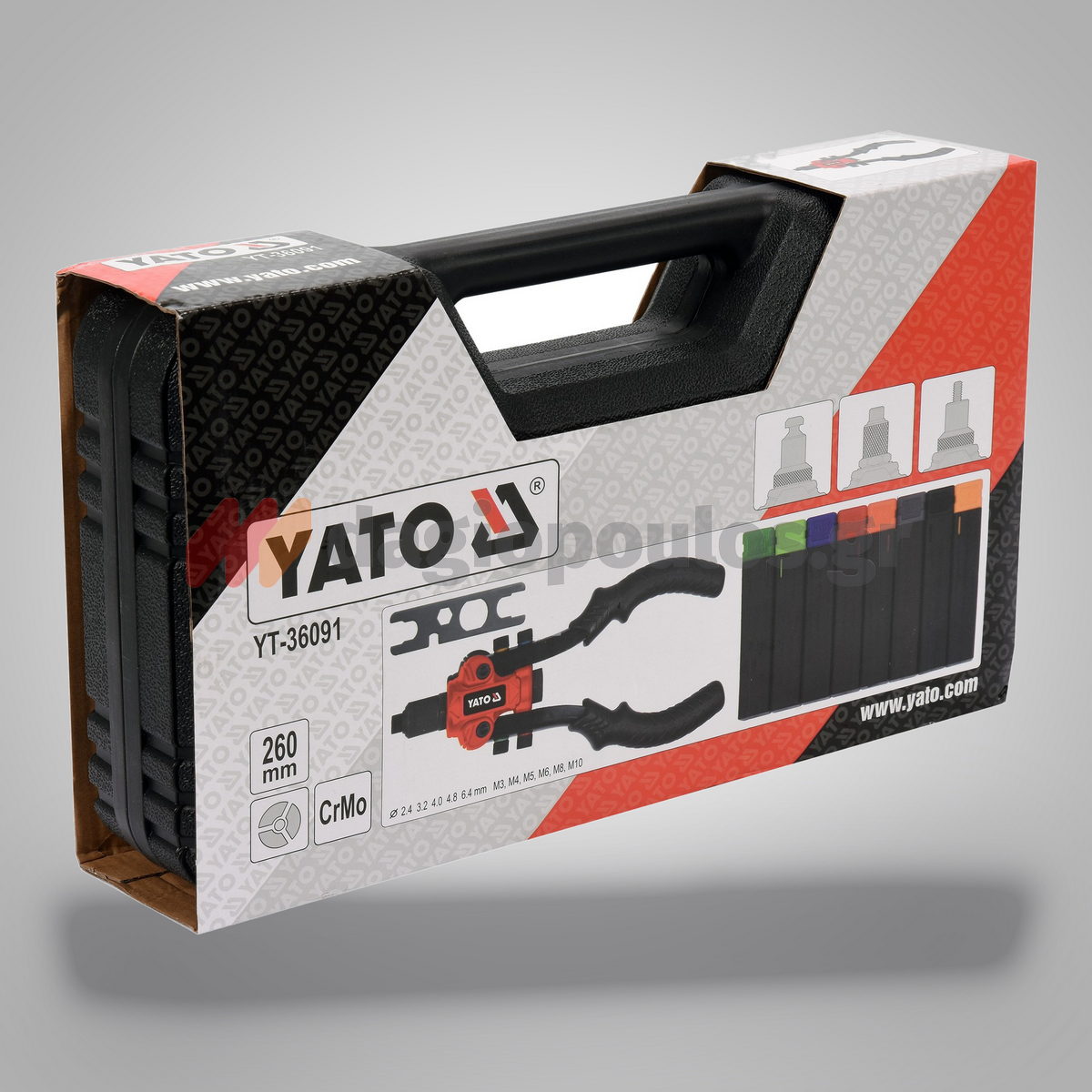 Yato YT-36091 Επαγγελματικός Πριτσιναδόρος 3 σε 1