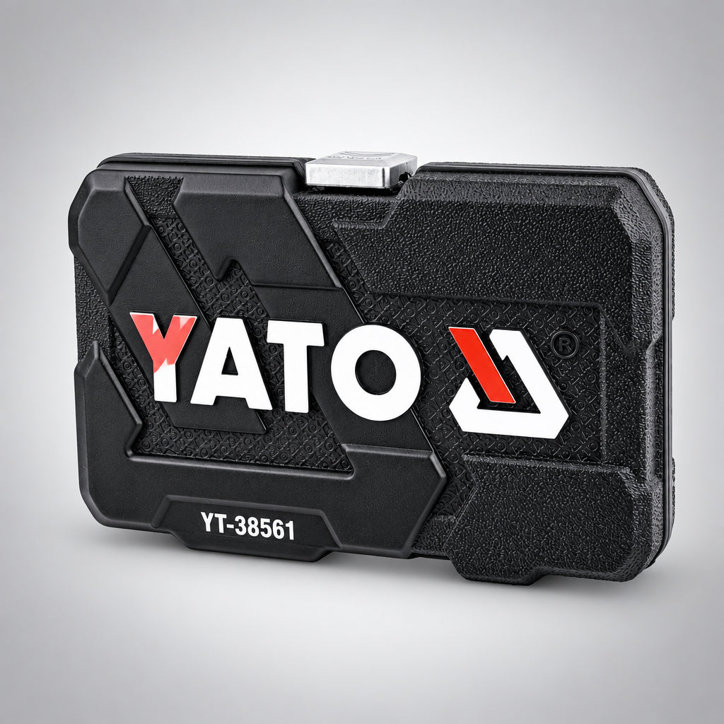 Yato YT-38561 Συλλογή Καρυδάκια & Εξαρτήματα Μανέλα Καστάνιας 3/8" Σετ 22 Τεμ Σε Κασετίνα