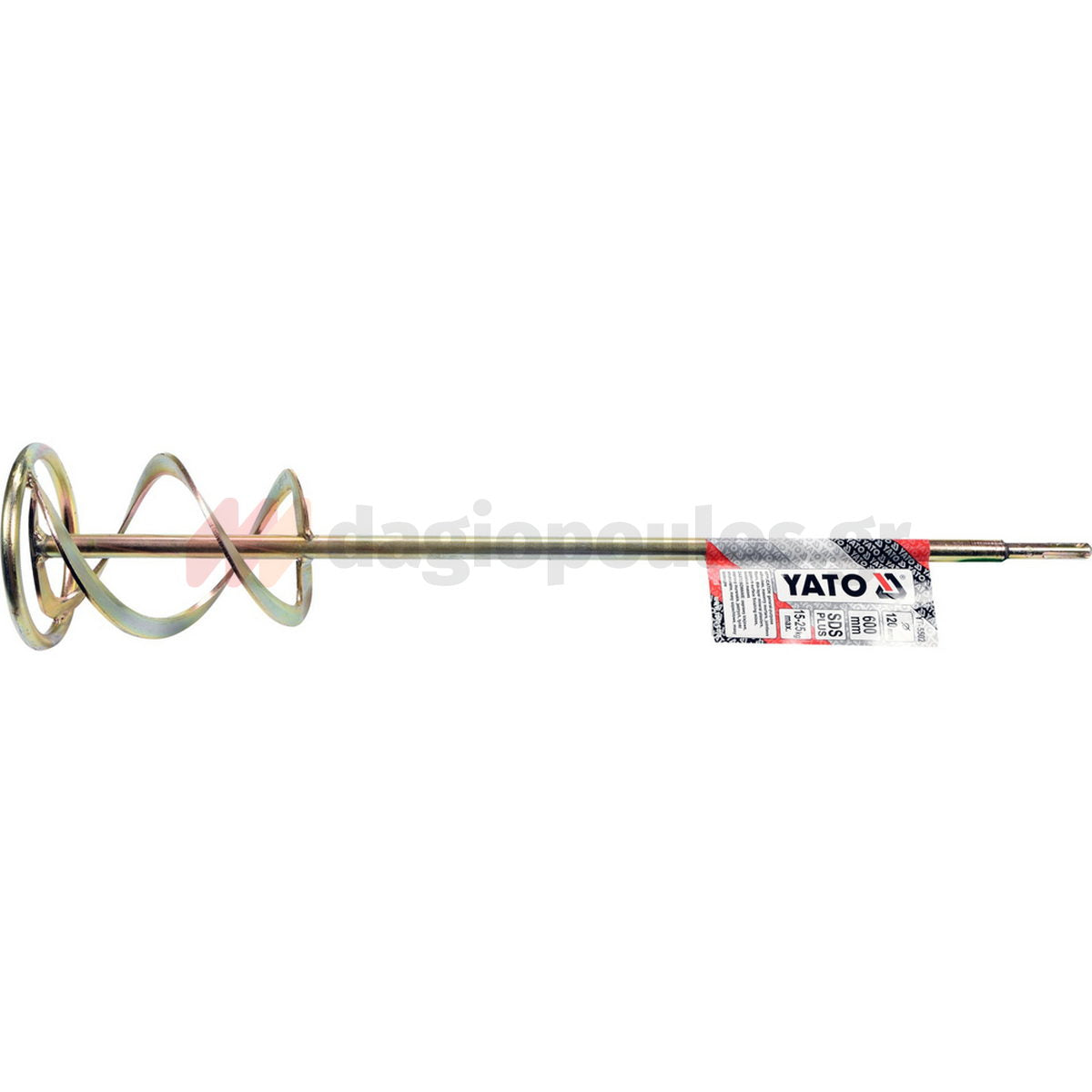 Yato YT-5502 Αναδευτήρας Κονιαμάτων & Χρωμάτων SDS Plus 120mm x 600mm