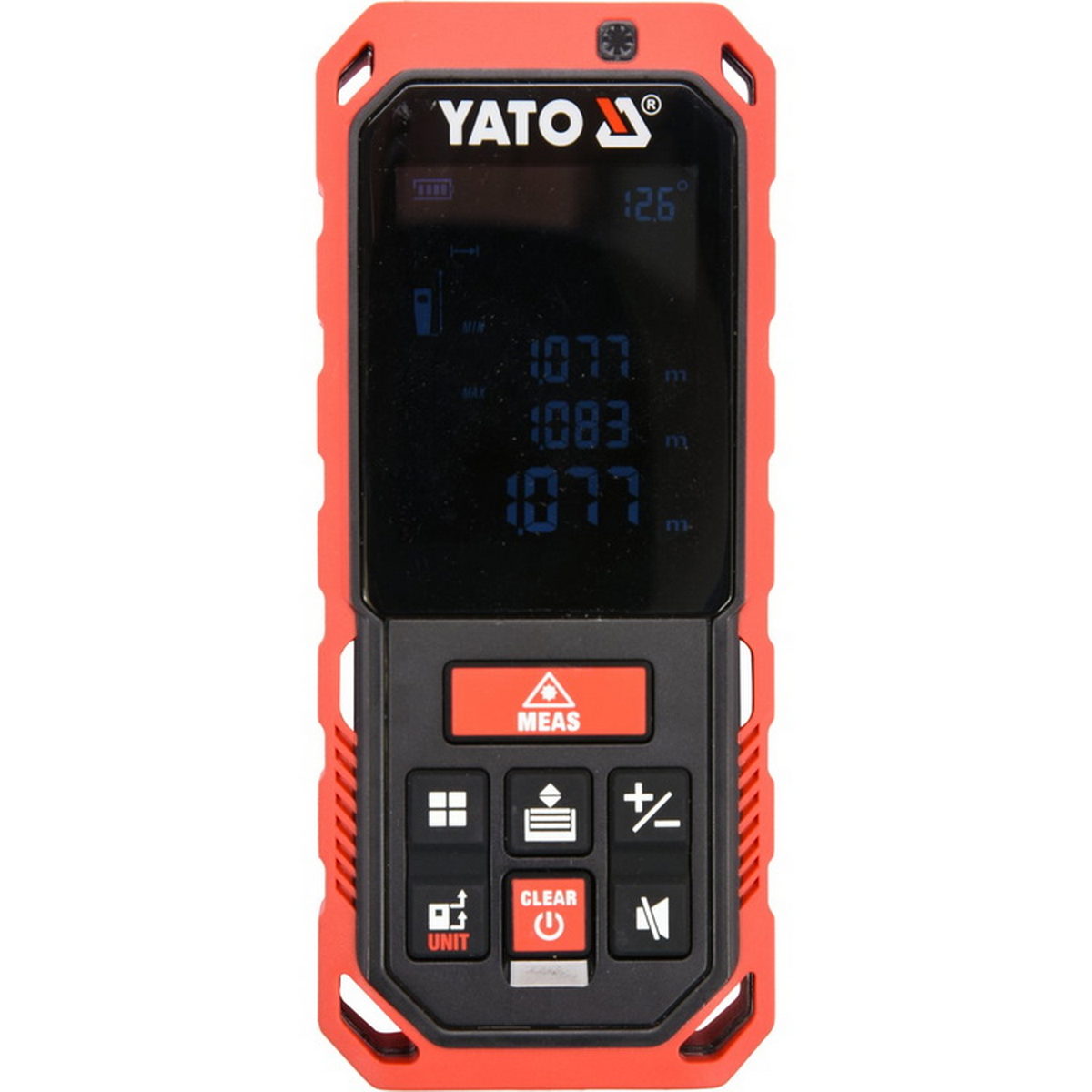 Yato YT-73127 Επαγγελματικός Μετρητής Αποστάσεων Laser 4.5V 60mtr