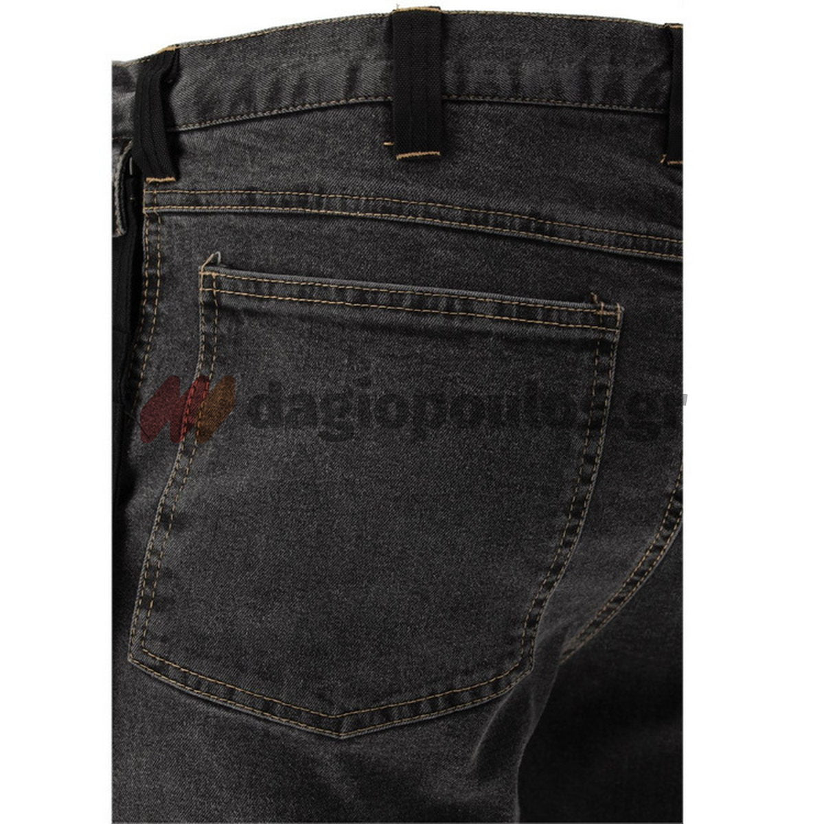 Yato Stretch Jeans Παντελόνι Εργασίας Τζιν Γκρι