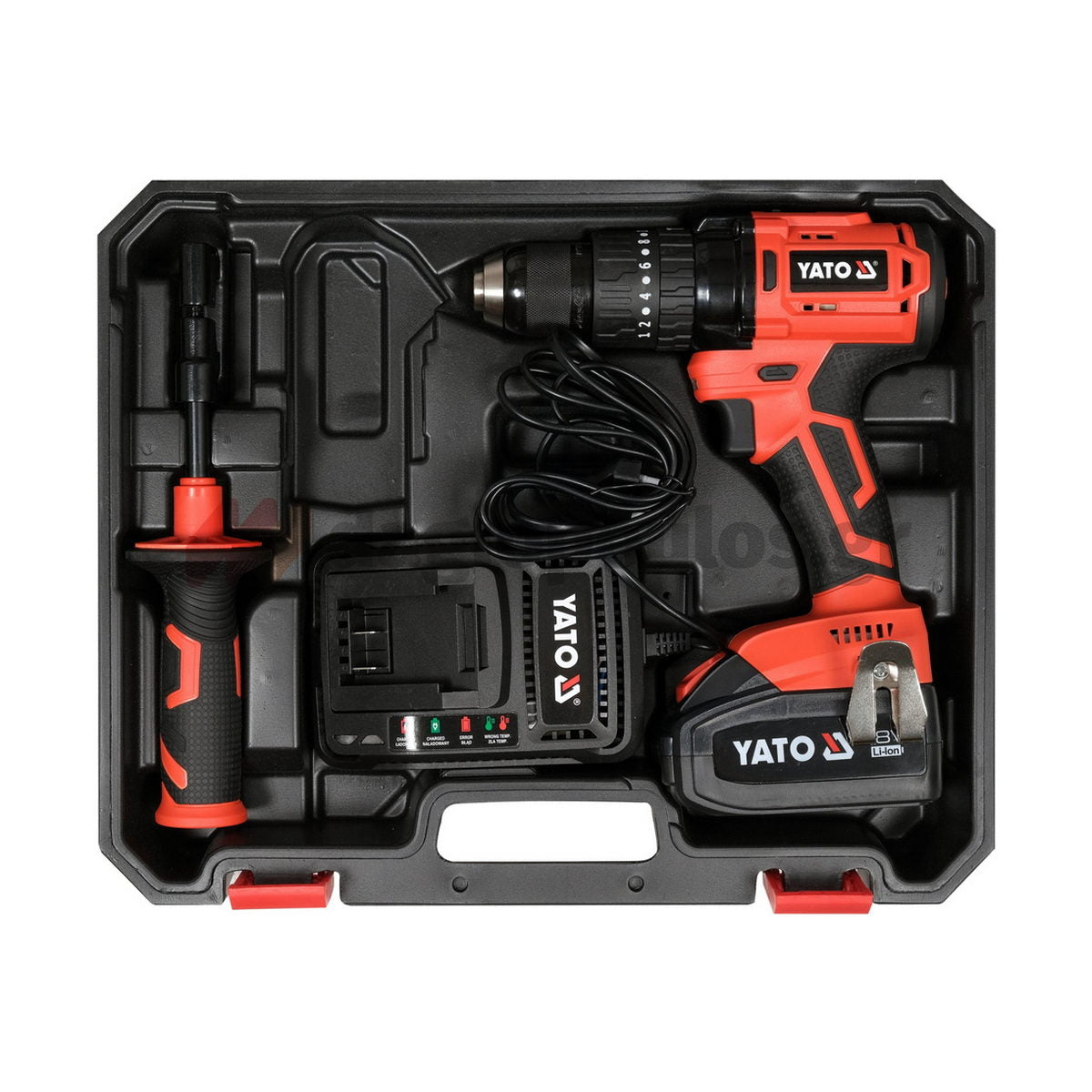 Yato YT-82790 Brushless Κρουστικό Δραπανοκατσάβιδο Μπαταρίας 18V Li-Ion Με Μπαταρία 3.0Ah & Βαλίτσα