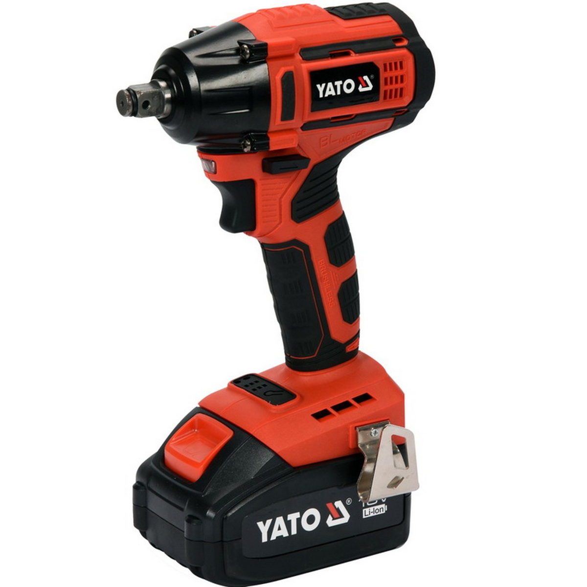 Yato YT-82802 Brushless Παλμικό Κατσαβίδι - Μπουλονόκλειδο Μπαταρίας 250Nm 18V Li-Ion Με Μπατ.3.0Ah - Φορτιστή - Βαλίτσα