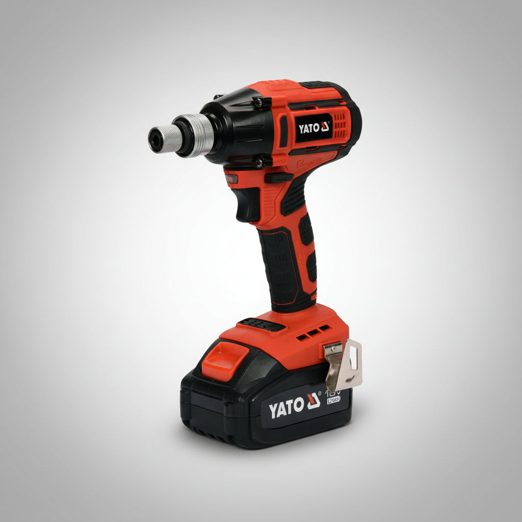 Yato YT-82802 Brushless Παλμικό Κατσαβίδι - Μπουλονόκλειδο Μπαταρίας 250Nm 18V Li-Ion Με Μπατ.3.0Ah - Φορτιστή - Βαλίτσα