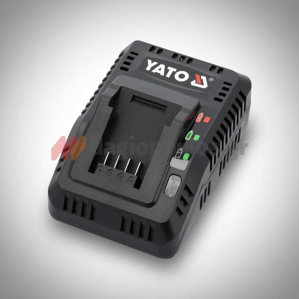 Yato YT-828498 Φορτιστής Επαναφορτιζόμενων Μπαταριών 18V 2.2A