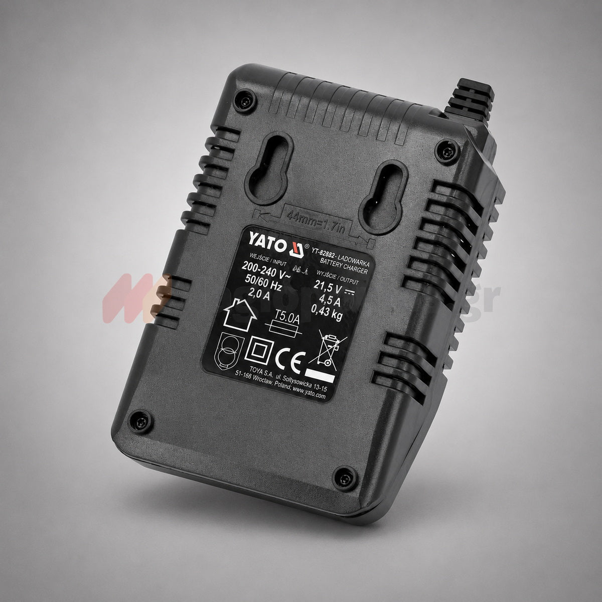 Yato YT-828500 Φορτιστής Επαναφορτιζόμενων Μπαταριών 18V Li-Ion 4.5Α