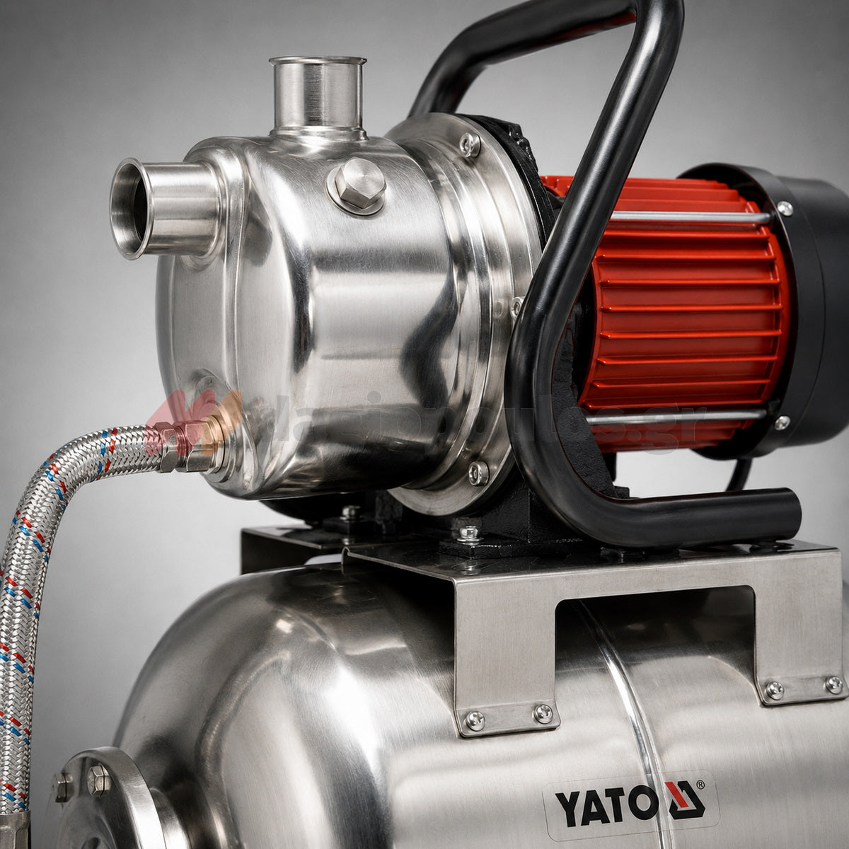 Yato YT-85370 Πιεστικό Συγκρότημα 1200W Ανοξείδωτο (Inox)