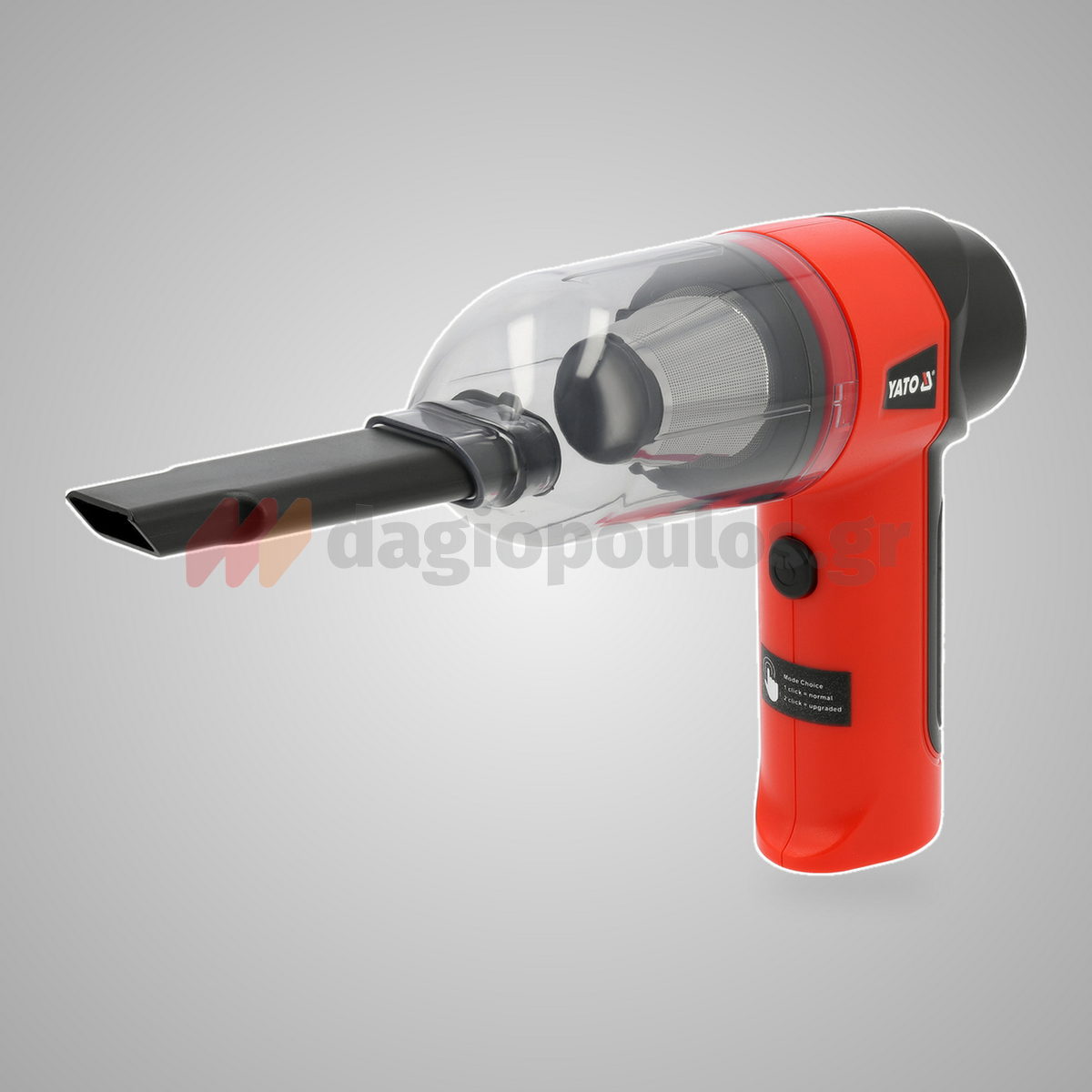 Yato YT-85687 Brushless Μini Σκουπάκι-Φυσητήρας Μπαταρίας Επαναφορτιζόμενο 2 Σε 1 70W