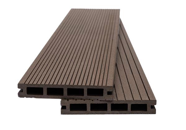 WPC Συνθετικό Δάπεδο DECK 40110 Dark Brown 23x140x3600mm