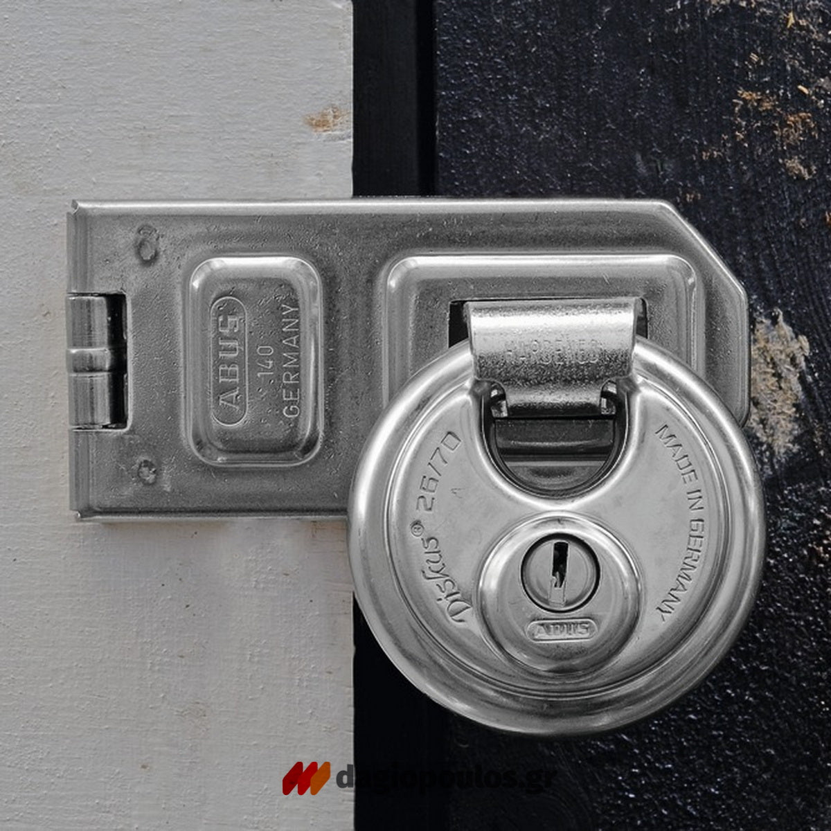 Abus 26 Diskus® Λουκέτο Δίσκου Βαρέως Τύπου Ατσάλινο 90mm