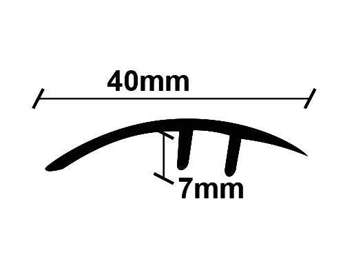 Προφίλ Παρκέ - Laminate Για Μεγάλη Βάση 40mm x 2750mm Ανισόπεδο Ασημί