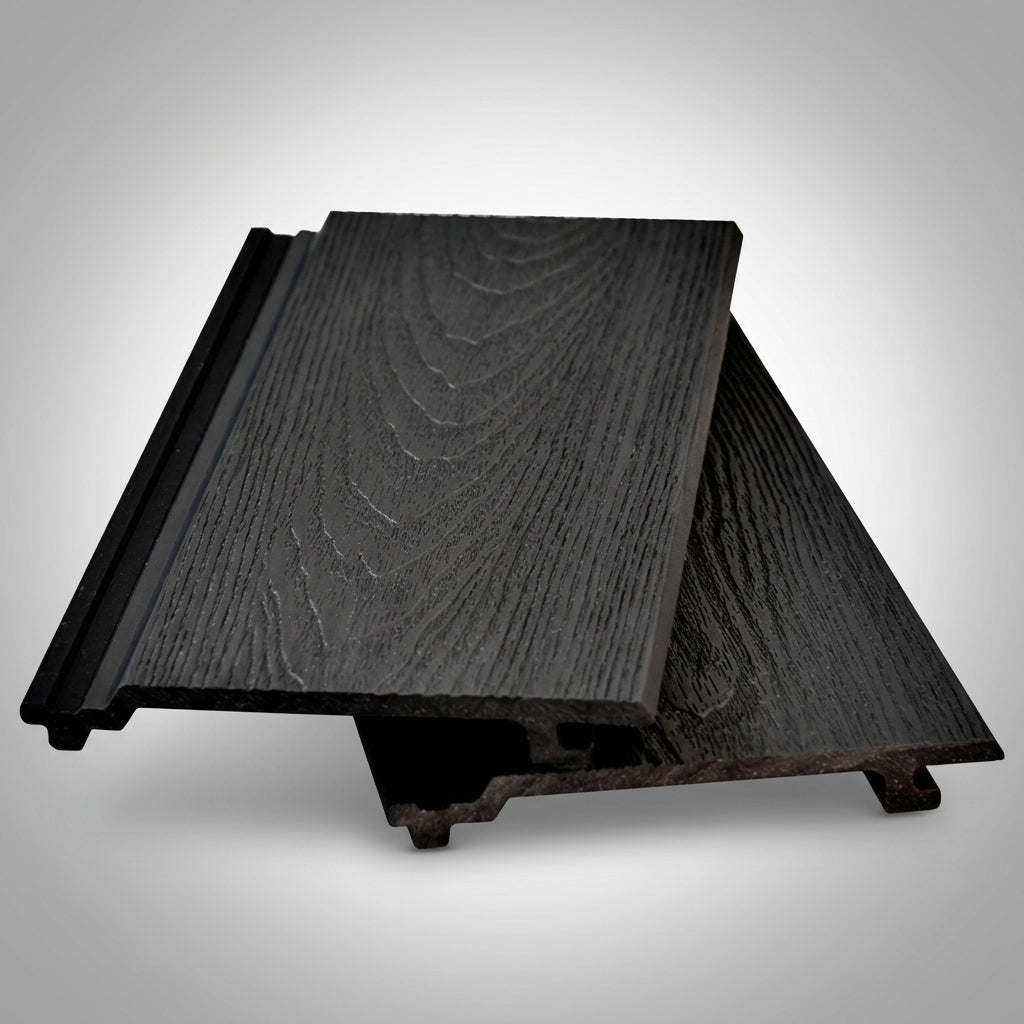 WPC Wall Cladding Premium Πηχάκια Επένδυσης Charcoal 7550 12.5cm x 2900cm