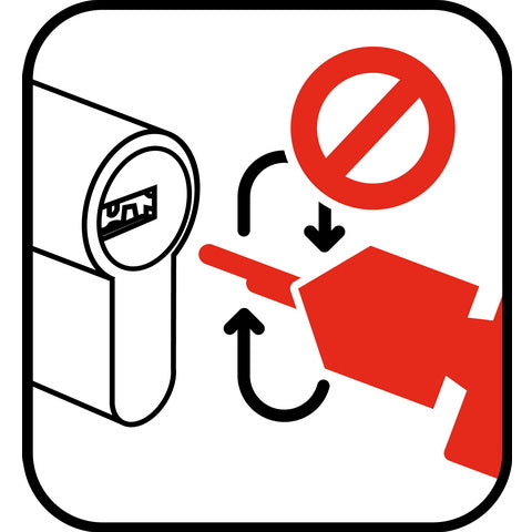 Cisa ASIX P8 0Q310 Κύλινδρος Υπερασφαλείας Με 5 Κλειδιά ΝΙΚΕΛ