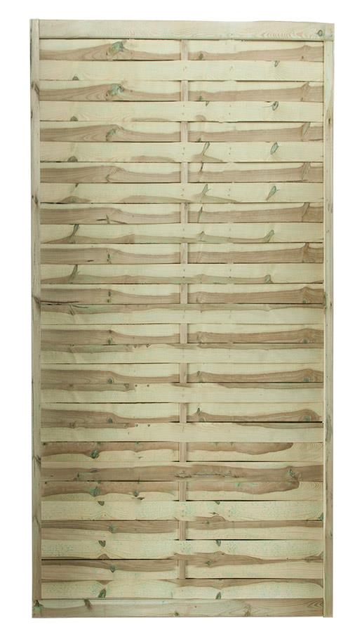 Πάνελ Κλειστό Ξύλινο Πλεκτό Ενισχυμένο Ύψους 180cm Π90cm x Υ180cm