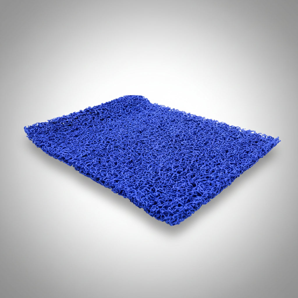 Πλαστικό Δάπεδο Spaghetti 15mm 1.22m ΜΠΛΕ
