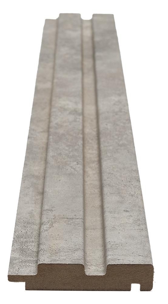 Πηχάκι Διπλό Τελειώματος Για 3D Wall Panel MDF Beat ST 504070 Chicago Concrete 16mm x 77mm x 2750mm
