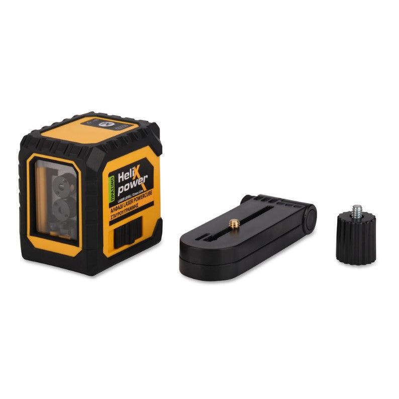 HelixPower Powercube Αλφάδι laser Σταυρού Γραμμής Πράσινης Δέσμης