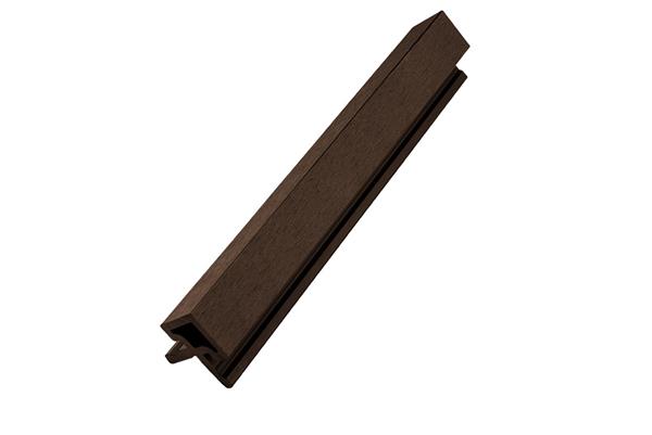 Γωνία Εξωτερική ΈναρξηςΤελειώματος Για 3D Wall Panel 2ης Γενιάς 55x46x2900mm ΚΑΦΕ ΣΚΟΥΡΟ 8530