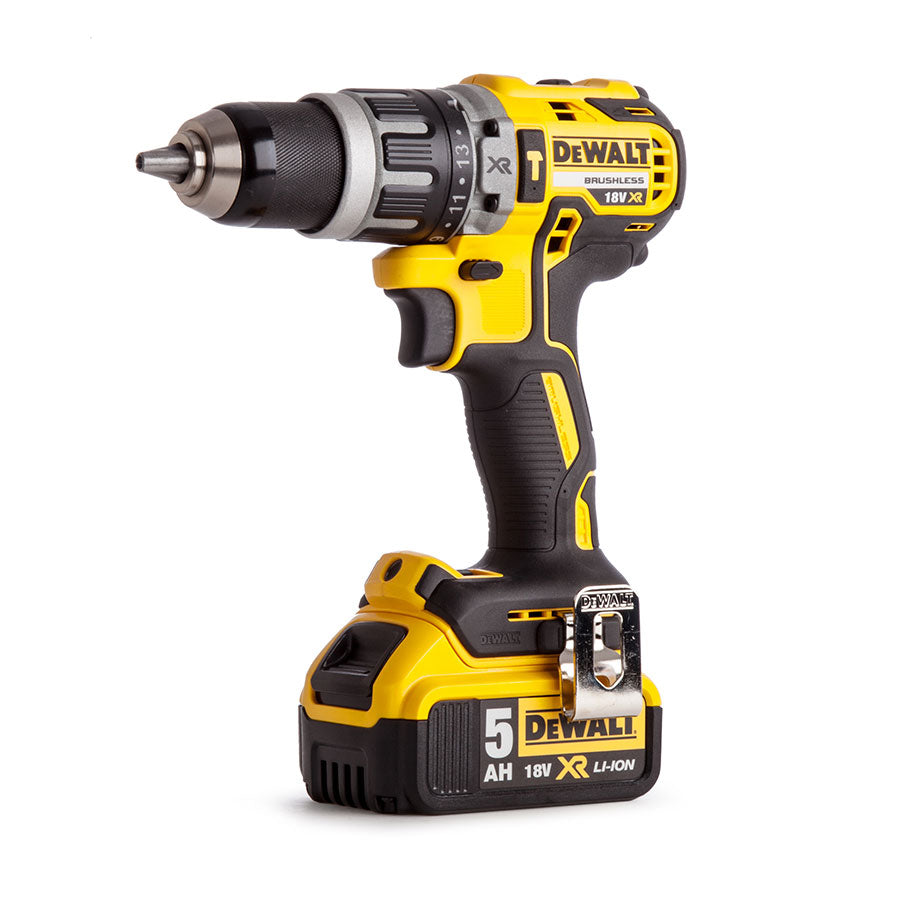 DeWalt DCK500P3T-QW Brushless Συλλογή Κρουστ.Δραπαν/δου, Παλμικού Κατσαβιδιού, Δισκοπριονου, Φακού 3 Μπατ.5.0Ah, Φορτιστής, 2 Βαλίτσες