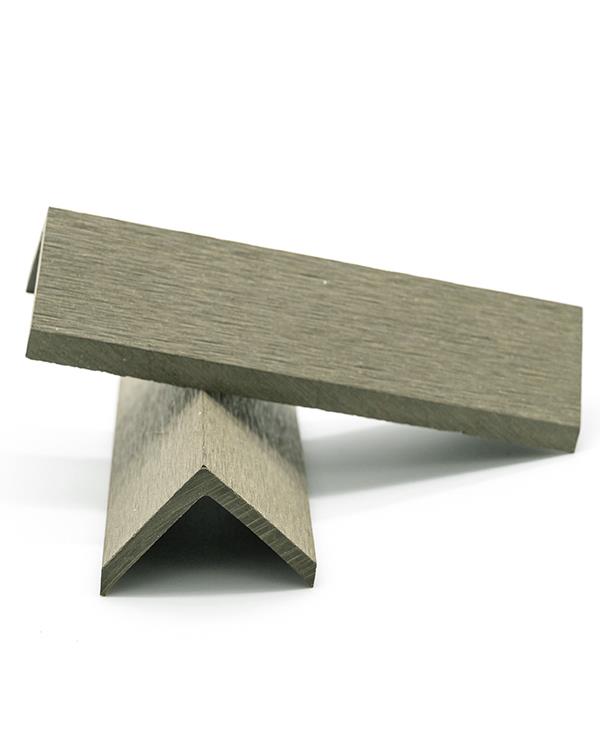 Γωνία Τελειώματος Για Δάπεδο Deck WPC Απόχρωσης Ν.170 40mmx40mmx3600mm