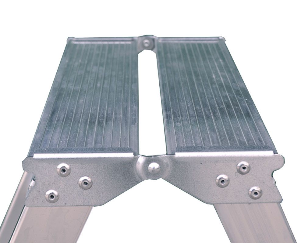 Profal 201 UNO PLUS Σκαλοσκαμπό (Σκαλάκι) Αλουμινίου με Σκαλοπάτια Στη Μία Πλευρά