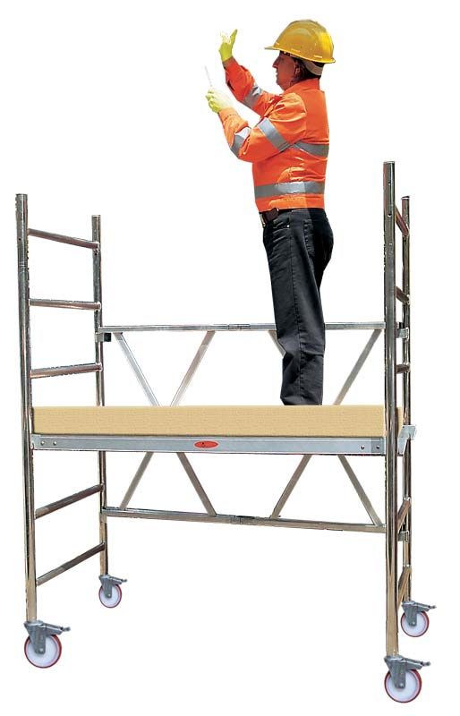 Profal Tech Επαγγελματική Σκαλωσιά Εργασίας Αλουμινίου ROLLER ΒΑΣΗ (TMP TROL)