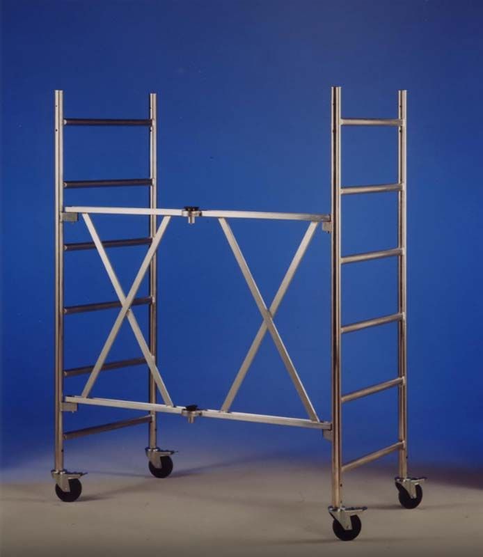 Profal Tech Επαγγελματική Σκαλωσιά Εργασίας Αλουμινίου ROLLER ΒΑΣΗ (TMP TROL)