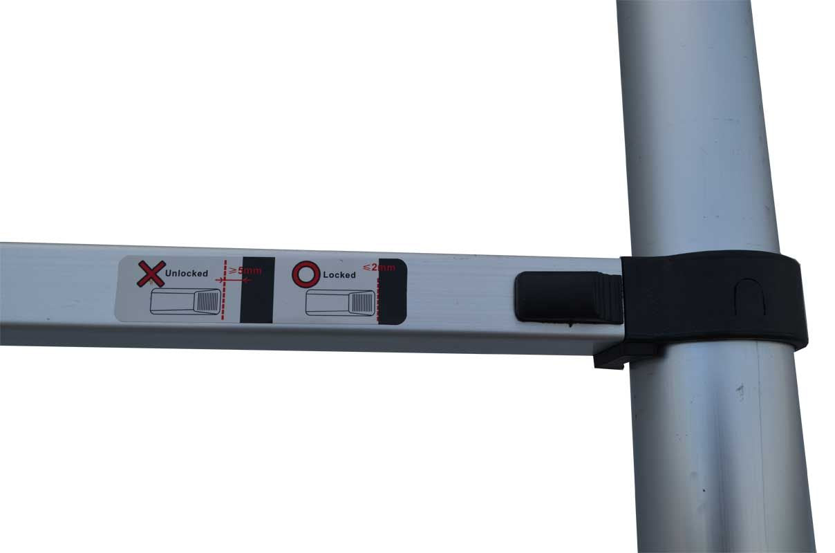 Profal Telescopic Σκάλα Αλουμινίου Τηλεσκοπική TL