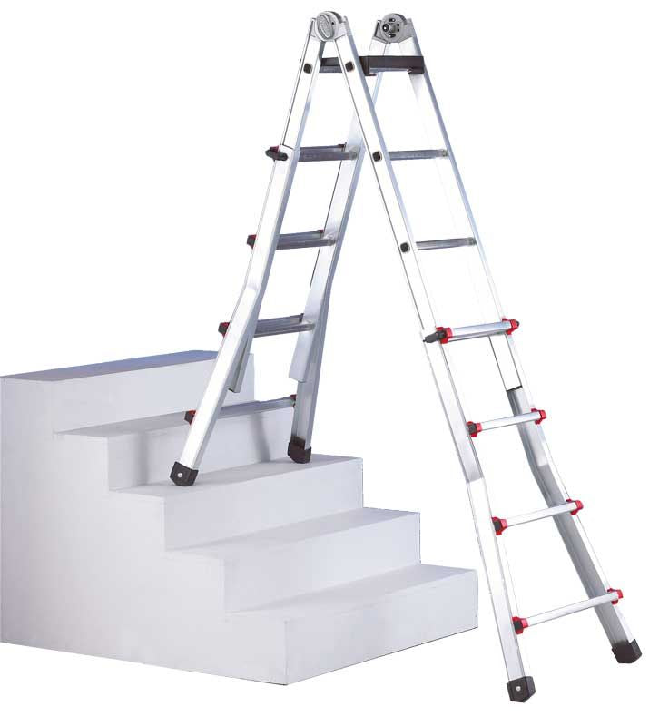 Profal Scallissima Σκάλα Αλουμινίου Επαγγελματικής Χρήσης Πολλαπλών Χρήσεων & Συνδυασμών